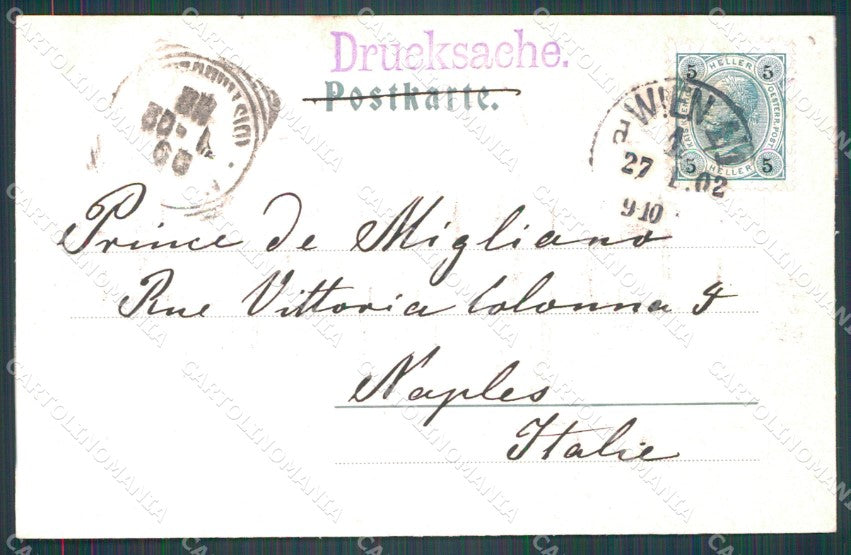 Osterreich Wien Radetzky Monument AK ansichtskarten XC9503 – retro