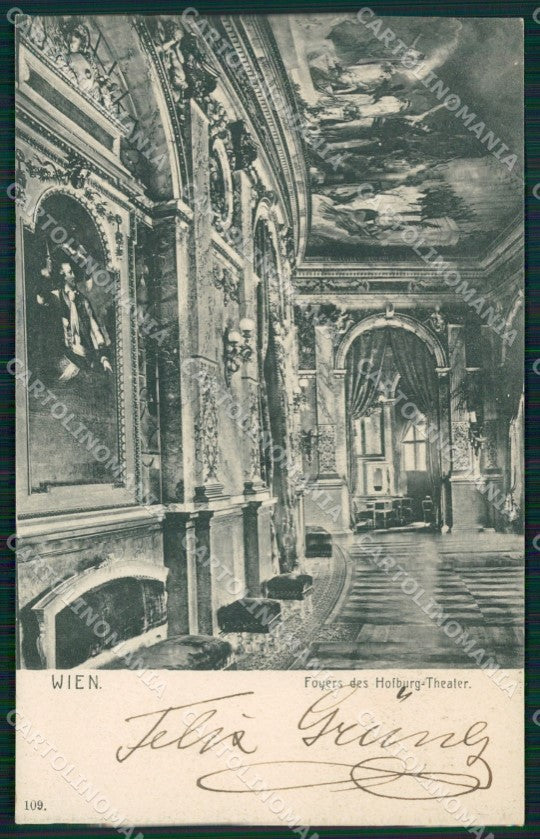 Osterreich Wien Hofburgtheater AK ansichtskarten XC9506 – fronte