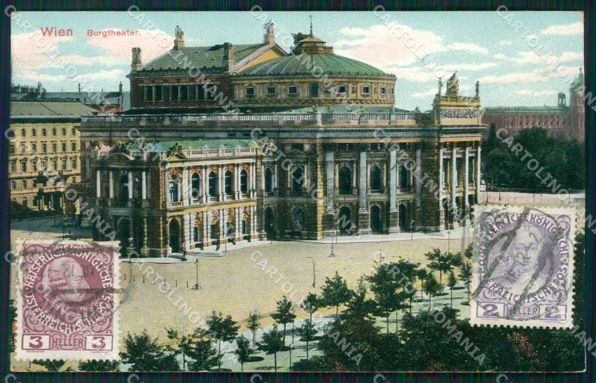 Osterreich Wien Burgtheater AK ansichtskarten XC9508 – fronte