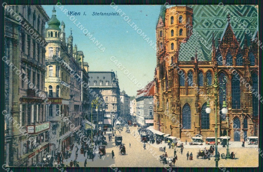 Osterreich Wien Stefanplatz AK ansichtskarten XC9511 – fronte