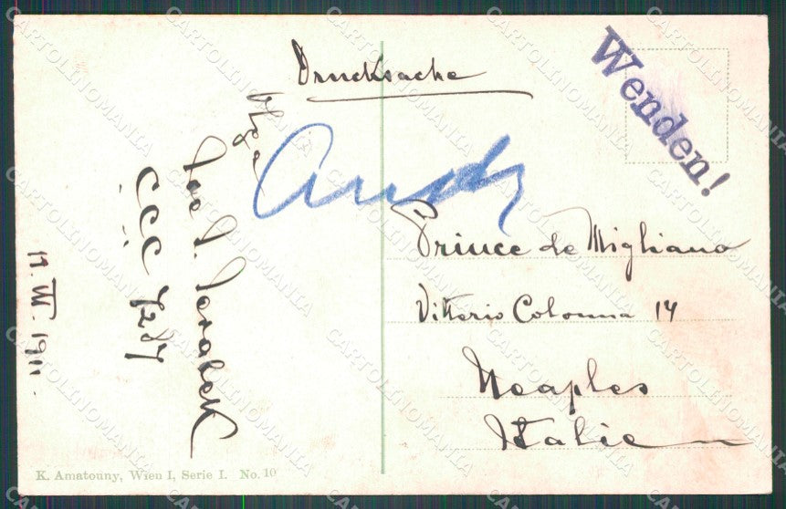 Osterreich Wien Marienbrucke AK ansichtskarten XC9515 – retro