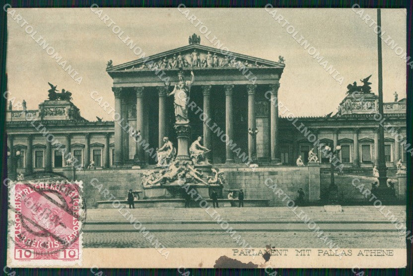 Osterreich Wien Parlament AK ansichtskarten XC9525 – fronte