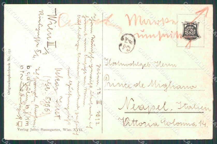 Osterreich Wien Parlament AK ansichtskarten XC9525 – retro