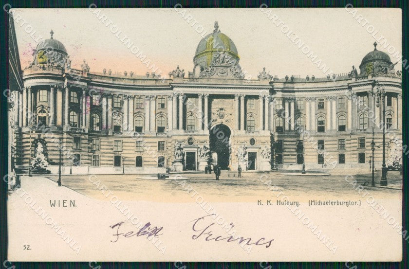 Osterreich Wien K K Hofburg AK ansichtskarten XC9534 – fronte