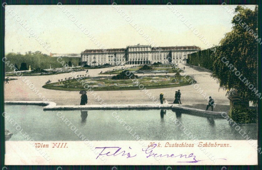 Osterreich Wien Schonbrunn AK ansichtskarten XC9539 – fronte