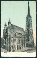 Osterreich Wien Stephansdom CORNER CREASED AK ansichtskarten XC9540 – fronte