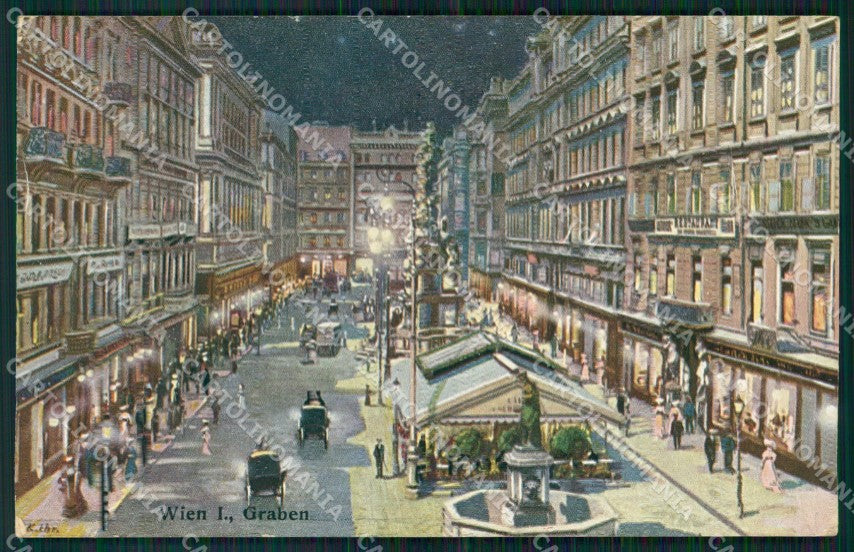 Osterreich Wien Graben AK ansichtskarten XC9544 – fronte