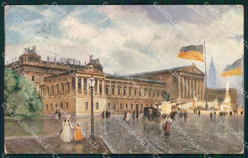 Osterreich Wien Parlament WRINKLES AK ansichtskarten XC9549 – fronte