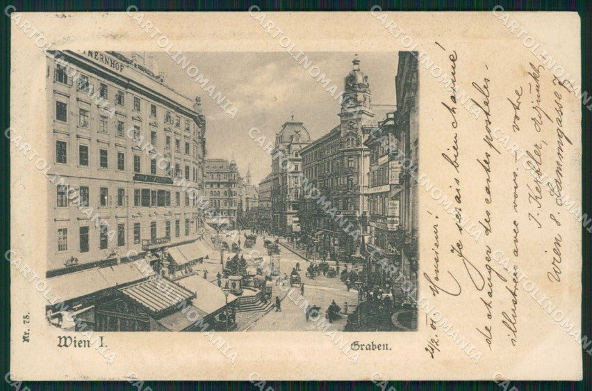 Osterreich Wien Graben AK ansichtskarten XC9550 – fronte