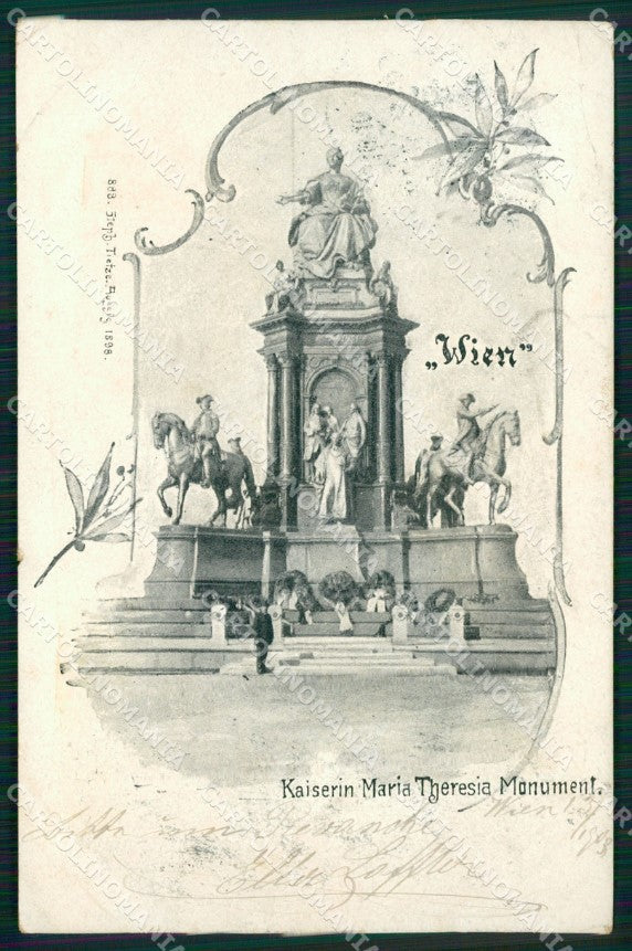 Osterreich Wien Maria Theresia Monument AK ansichtskarten XC9552 – fronte