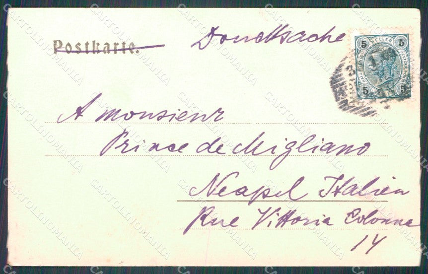 Osterreich Wien Karlskirche ABRADED AK ansichtskarten XC9553 – retro