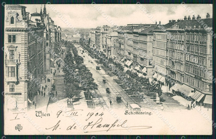Osterreich Wien Schottenring AK ansichtskarten XC9562 – fronte