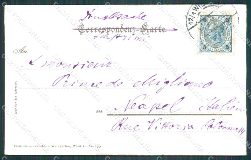 Osterreich Wien Maria Theresia Monument WRINKLES AK ansichtskarten XC9563 – retro