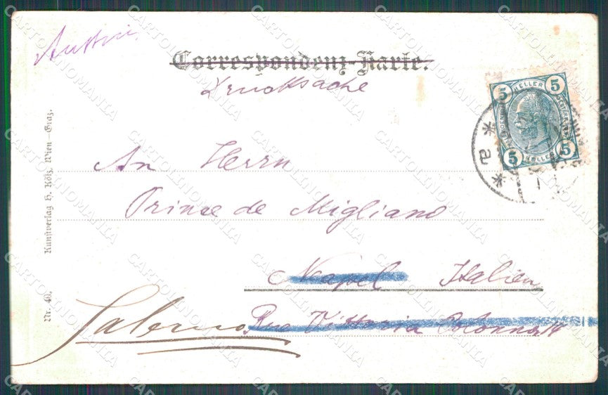 Osterreich Wien Schwarzenberg Platz AK ansichtskarten XC9567 – retro