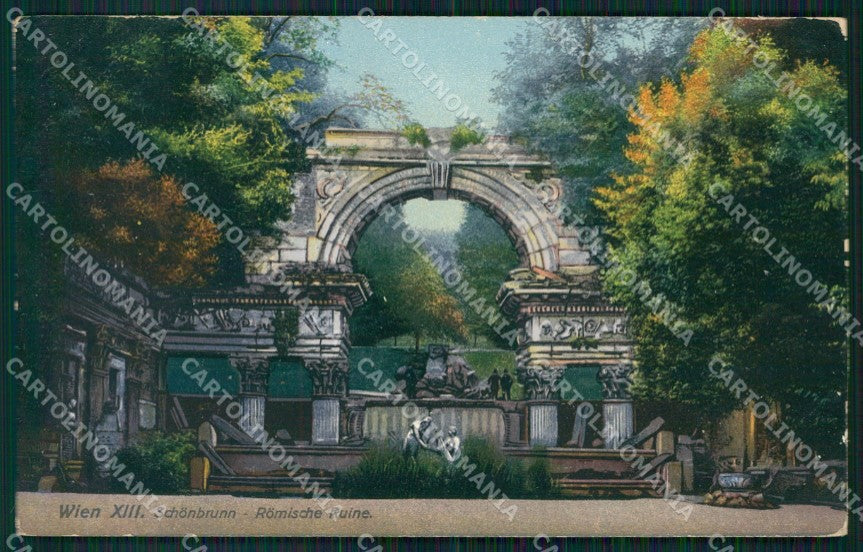 Osterreich Wien Schonbrunn Ruine AK ansichtskarten XC9577 – fronte