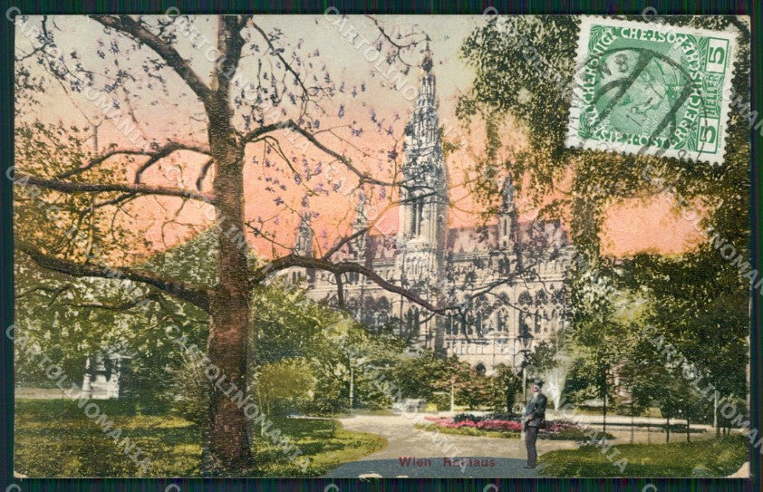 Osterreich Wien Rathaus AK ansichtskarten XC9583 – fronte