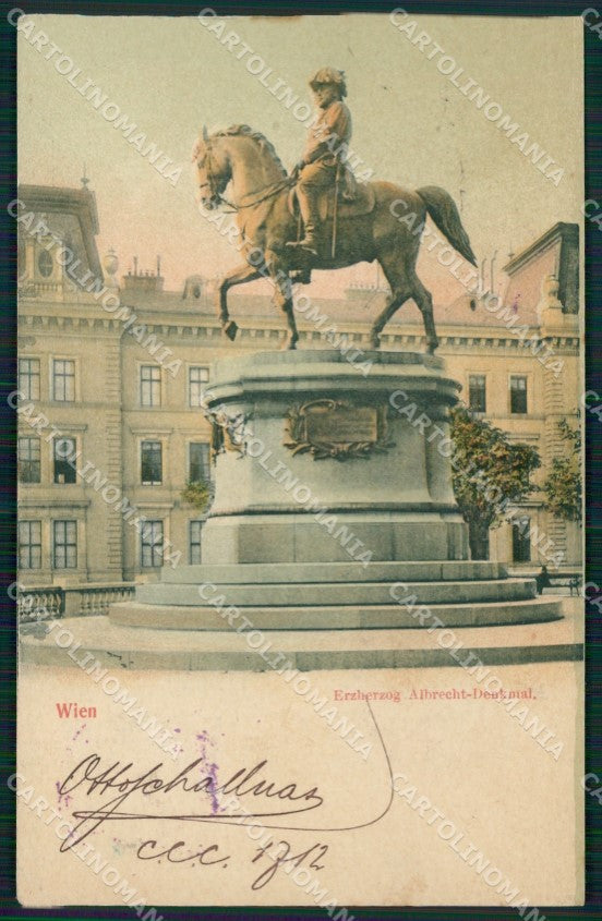 Osterreich Wien Albrecht Denkmal AK ansichtskarten XC9588 – fronte