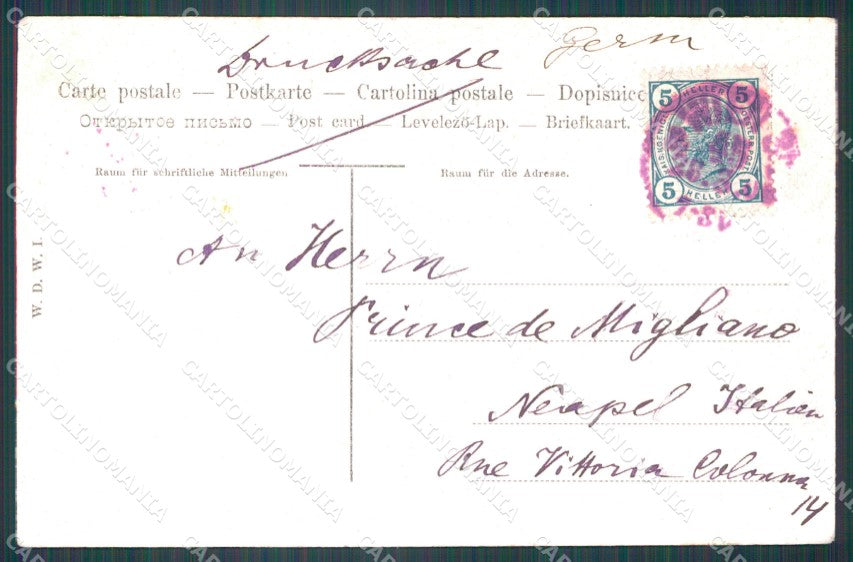 Osterreich Wien Stephaniebrucke AK ansichtskarten XC9589 – retro