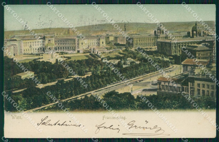 Osterreich Wien Franzensring AK ansichtskarten XC9591 – fronte