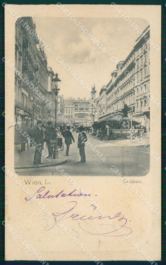 Osterreich Wien Graben AK ansichtskarten XC9596 – fronte