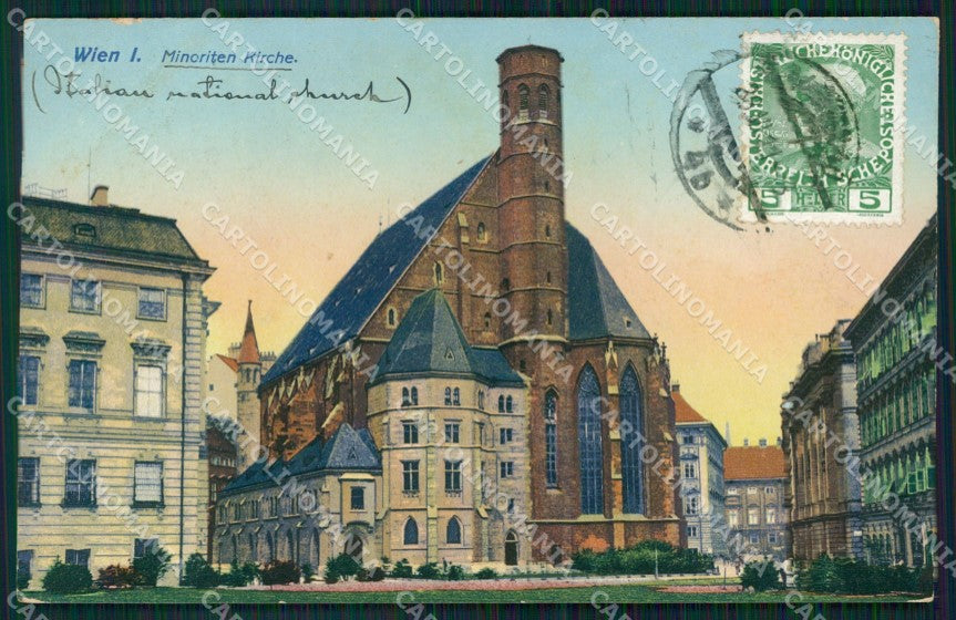 Osterreich Wien Minoriten Kirche AK ansichtskarten XC9601 – fronte