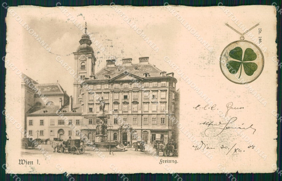 Osterreich Wien Freiung AK ansichtskarten XC9604 – fronte
