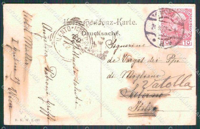 Osterreich Wien Arsenal CREASED AK ansichtskarten XC9612 – retro
