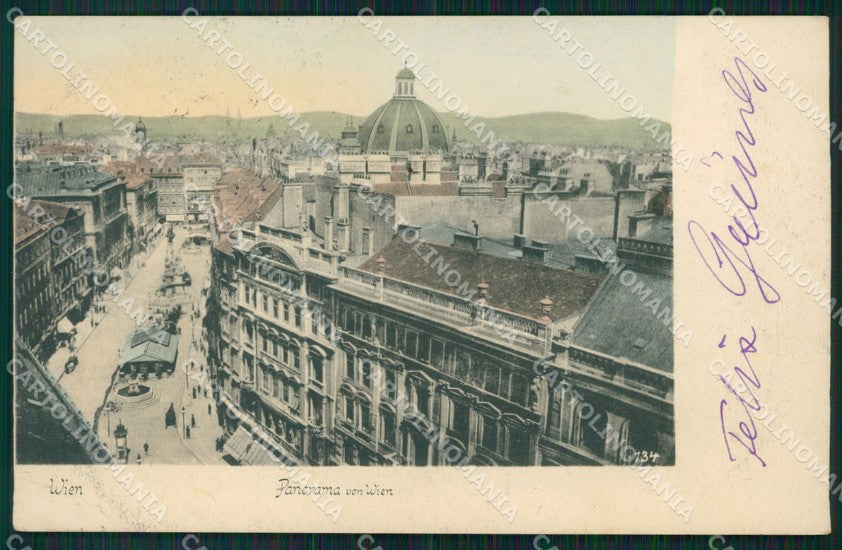 Osterreich Wien Panorama AK ansichtskarten XC9615 – fronte