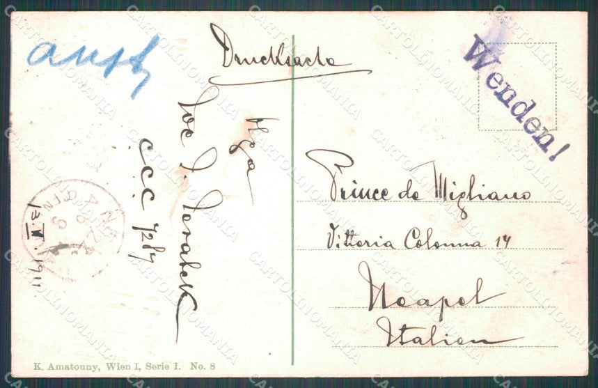 Osterreich Wien K K Hofburg WRINKLES AK ansichtskarten XC9616 – retro