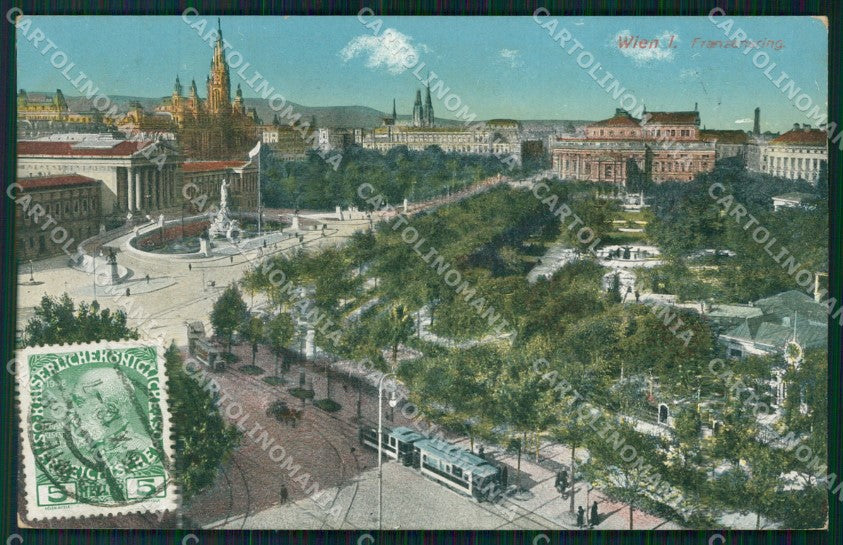 Osterreich Wien Franzensring AK ansichtskarten XC9617 – fronte