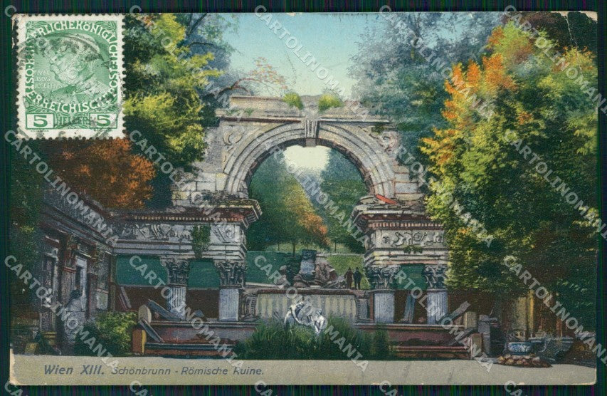 Osterreich Wien Schonbrunn Ruine AK ansichtskarten XC9619 – fronte