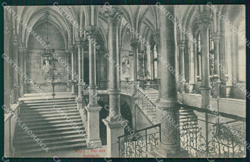 Osterreich Wien Rathaus AK ansichtskarten XC9621 – fronte