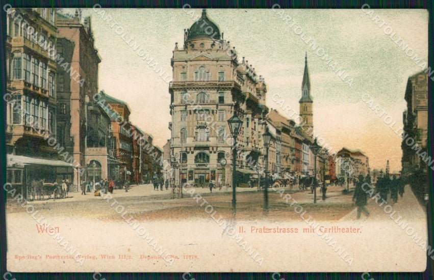 Osterreich Wien Carltheater AK ansichtskarten XC9622 – fronte