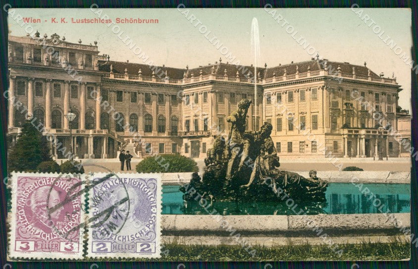 Osterreich Wien Lustschloss Schonbrunn AK ansichtskarten XC9623 – fronte