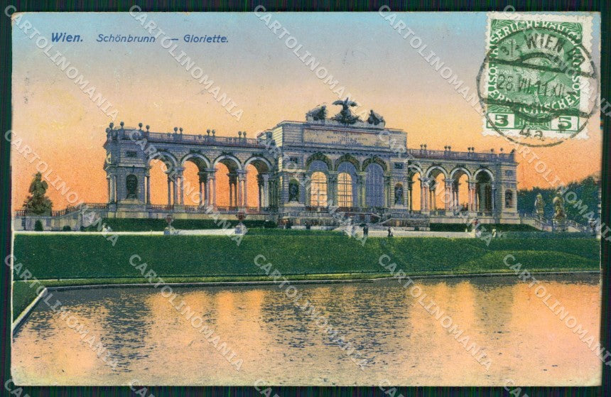 Osterreich Wien Schonbrunn Gloriette AK ansichtskarten XC9627 – fronte