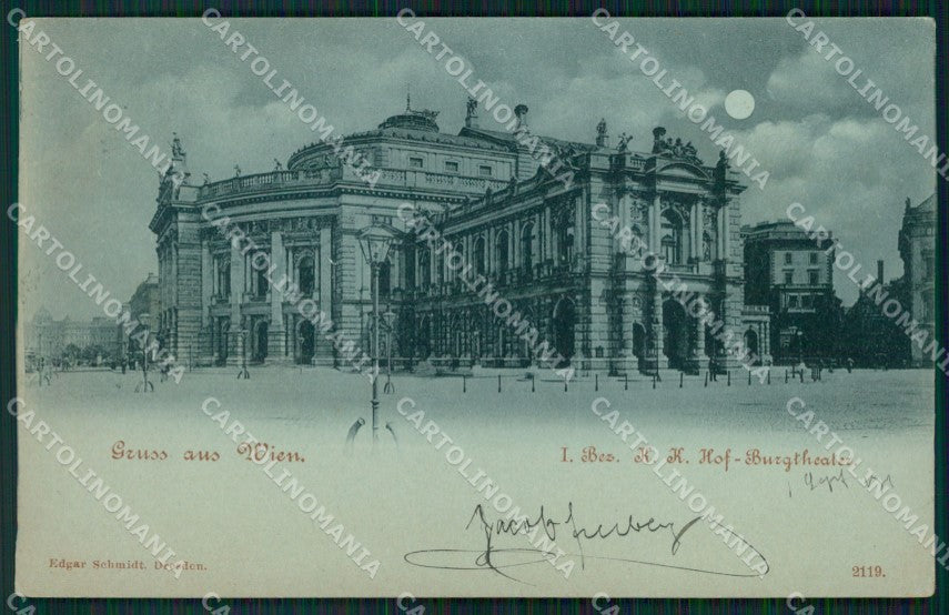 Osterreich Wien Burgtheater AK ansichtskarten XC9630 – fronte