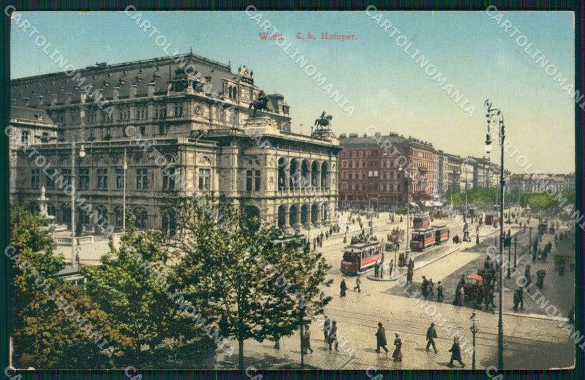 Osterreich Wien K K Hofoper AK ansichtskarten XC9635 – fronte