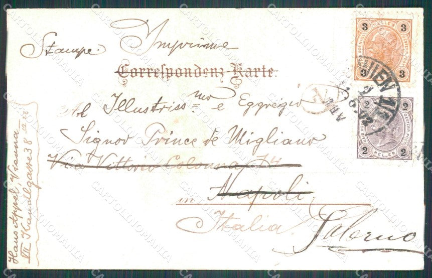 Osterreich Wien Maria Theresia Denkmal E Czech AK ansichtskarten XC9641 – retro