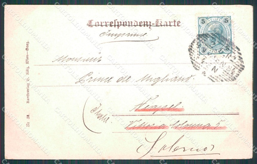Osterreich Wien Tegetthoff Monument AK ansichtskarten XC9643 – retro