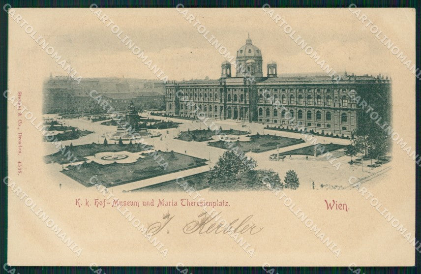 Osterreich Wien Maria Theresienplatz AK ansichtskarten XC9654 – fronte