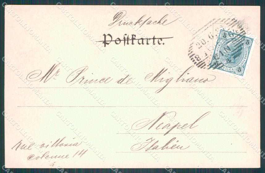 Osterreich Wien Maria Theresienplatz AK ansichtskarten XC9654 – retro
