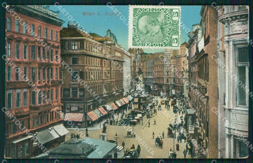 Osterreich Wien Graben AK ansichtskarten XC9655 – fronte