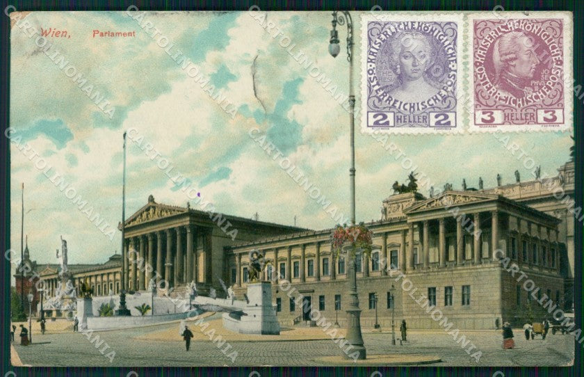 Osterreich Wien Parlament AK ansichtskarten XC9656 – fronte