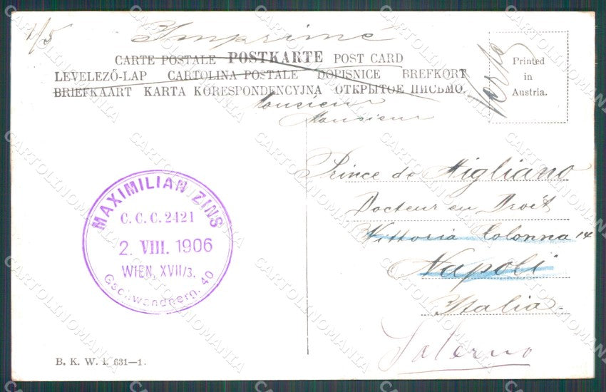 Osterreich Wien Burgmusik Feiertag AK ansichtskarten XC9657 – retro