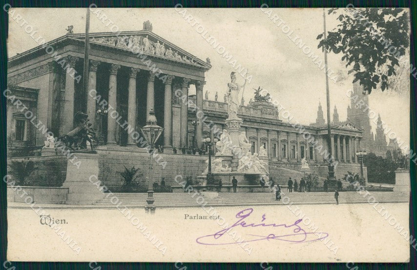 Osterreich Wien Parlament AK ansichtskarten XC9661 – fronte