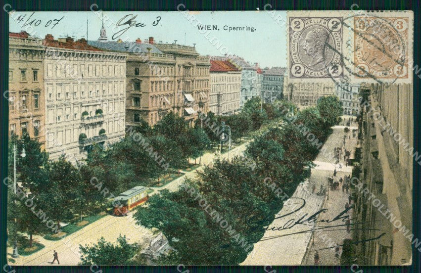 Osterreich Wien Opernring AK ansichtskarten XC9664 – fronte