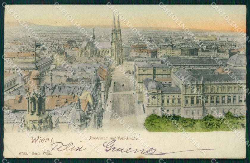 Osterreich Wien Votivkirche AK ansichtskarten XC9670 – fronte
