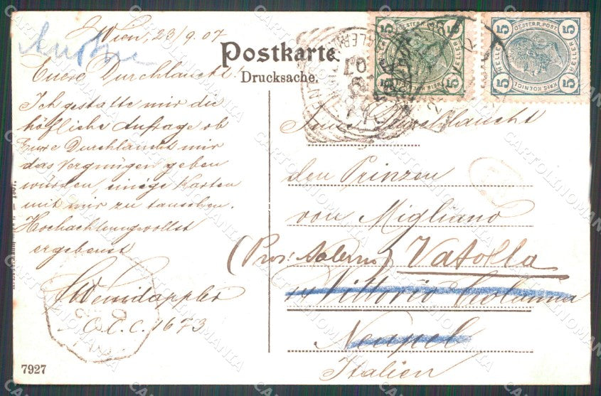 Osterreich Wien Franzensring AK ansichtskarten XC9673 – retro