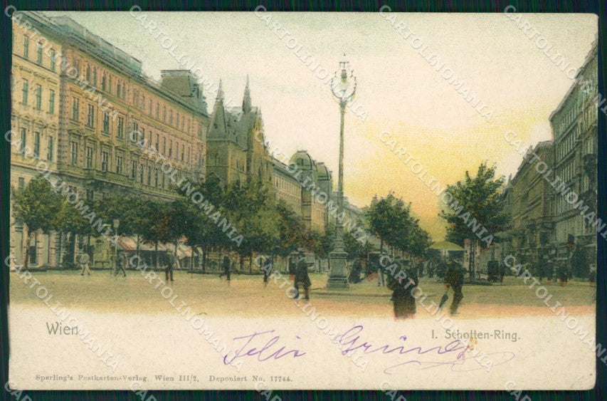 Osterreich Wien Schotten Ring AK ansichtskarten XC9674 – fronte