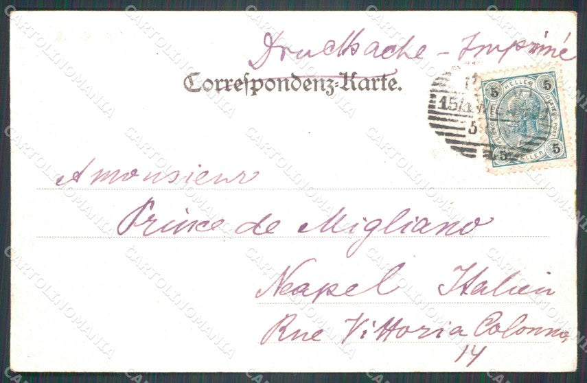 Osterreich Wien Schlossgarten AK ansichtskarten XC9678 – retro